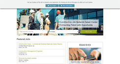 Desktop Screenshot of jobs.constructionjobnetwork.com